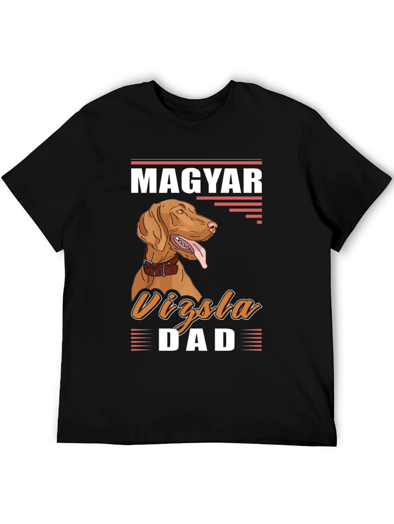 Magyar Vizsla Dad Graphic Tee - Dog Lover T-Shirt