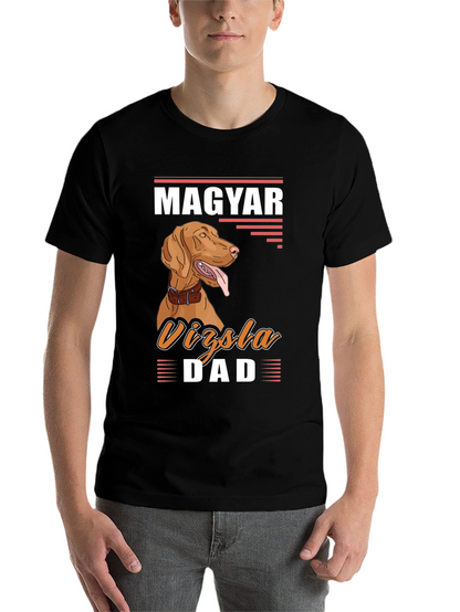 Magyar Vizsla Dad Graphic Tee - Dog Lover T-Shirt