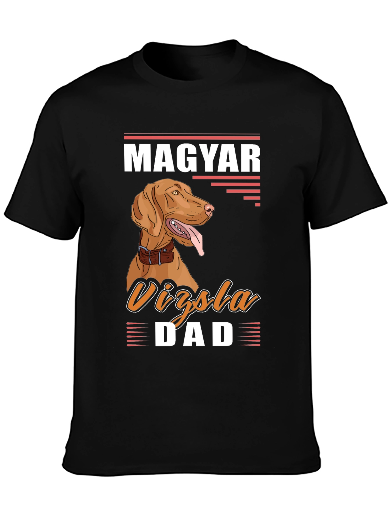 Magyar Vizsla Dad Graphic Tee - Dog Lover T-Shirt