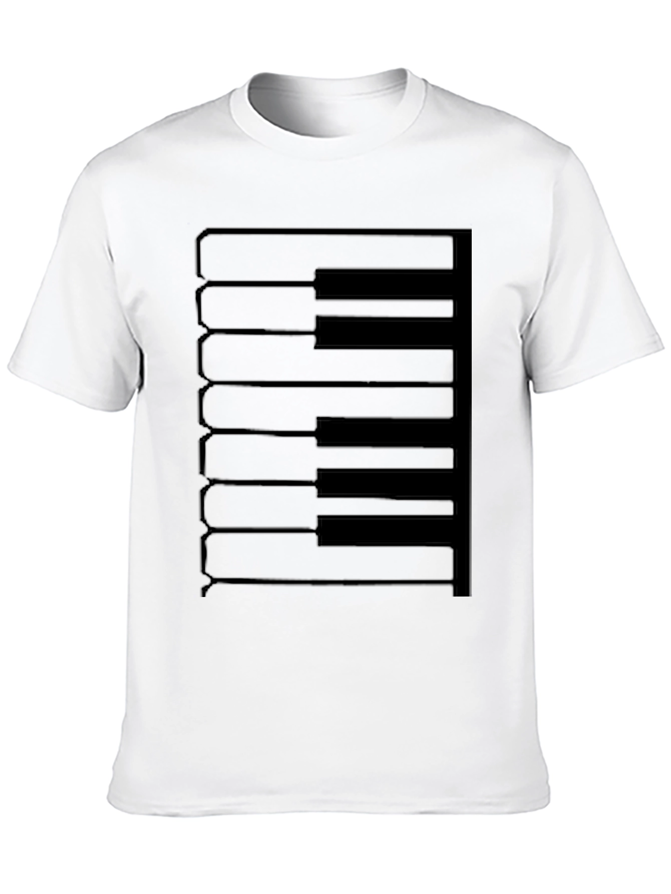 Piano Keys Graphic Tee - Musician T-Shirt