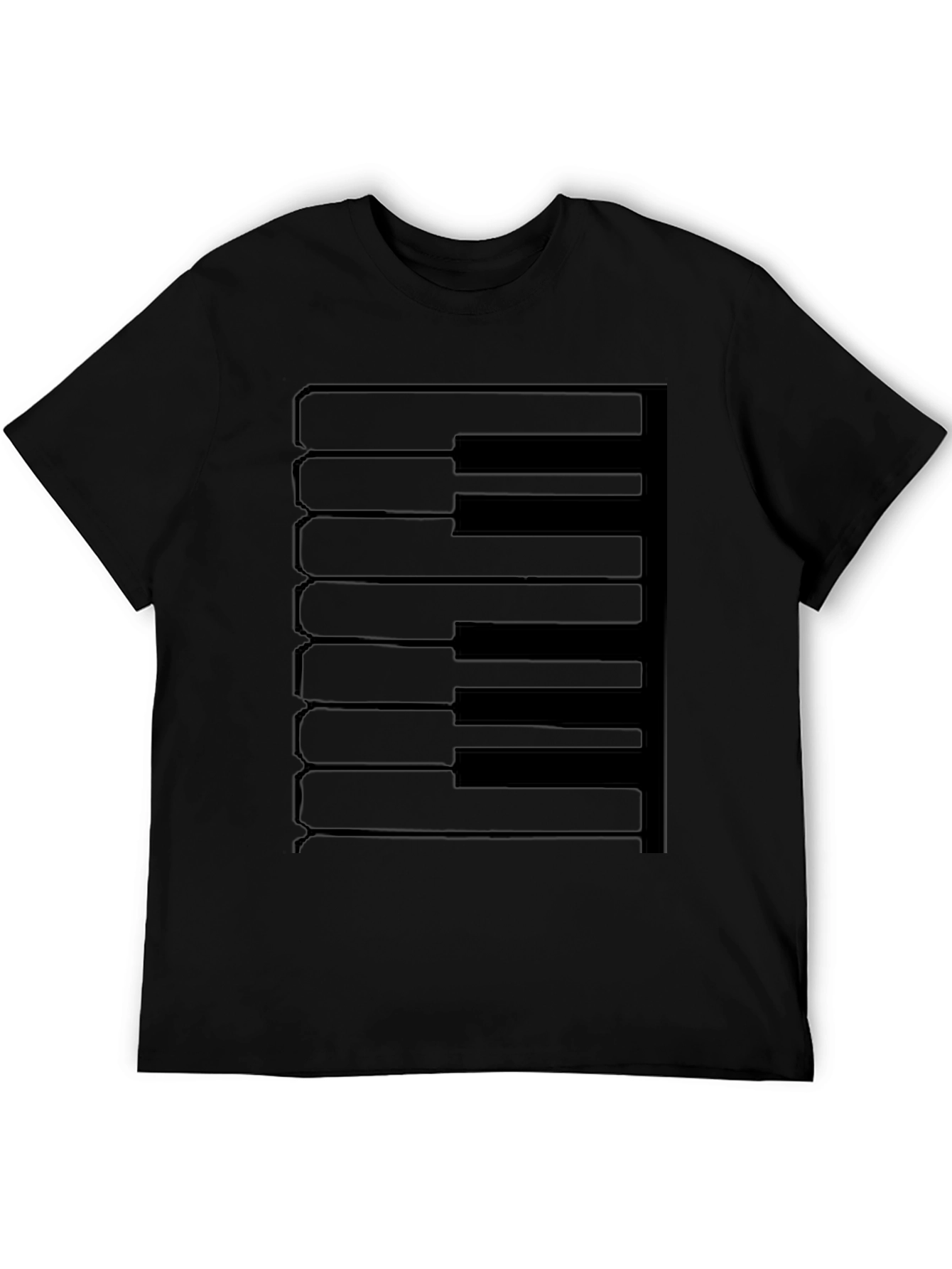 Piano Keys Graphic Tee - Musician T-Shirt