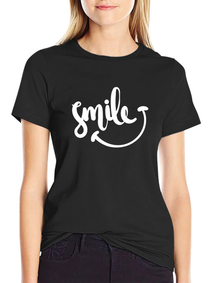 Smile Graphic Tee - Comfort & Style!