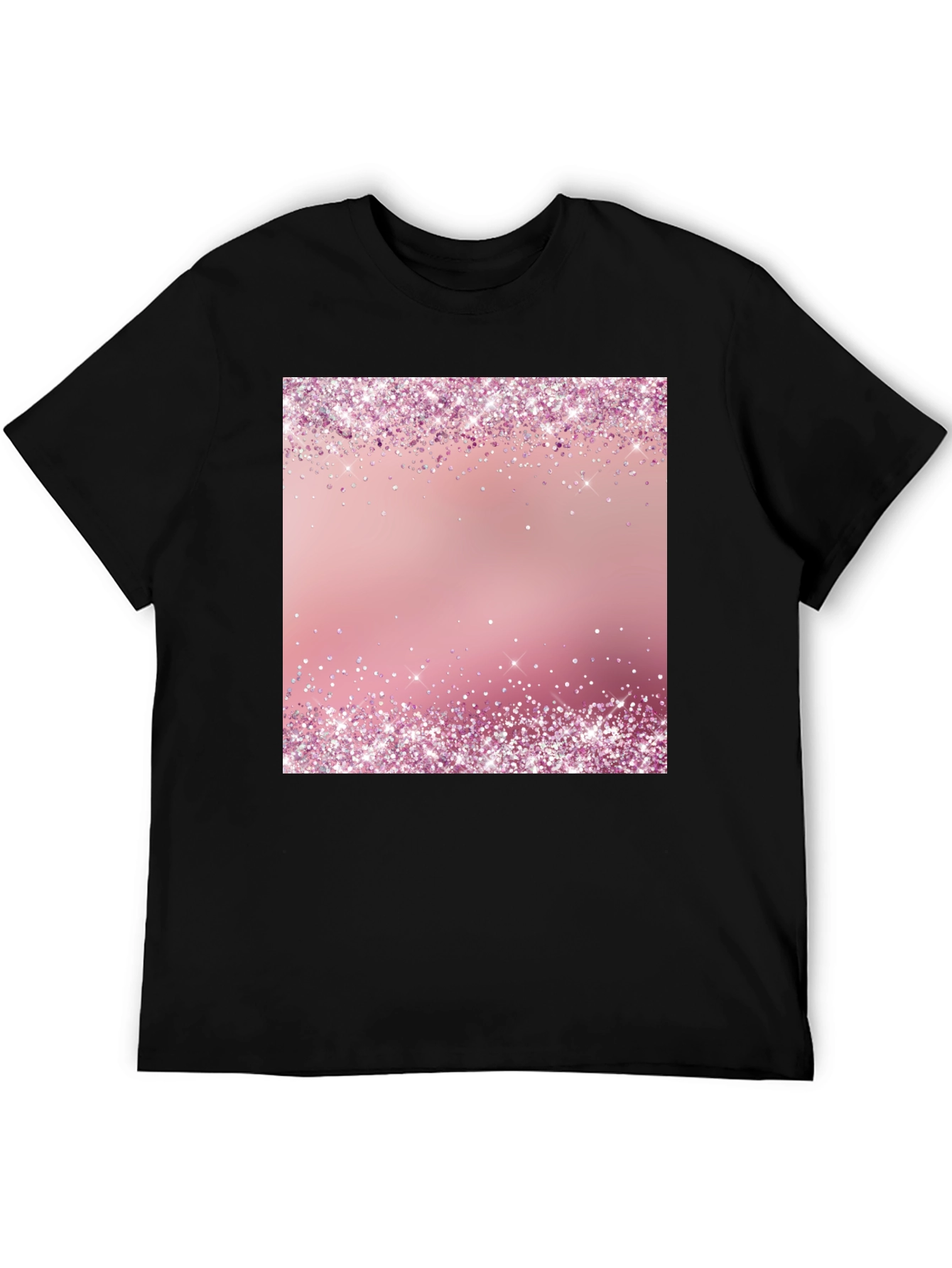 Pink Sparkle T-Shirt - Trendy Party Style