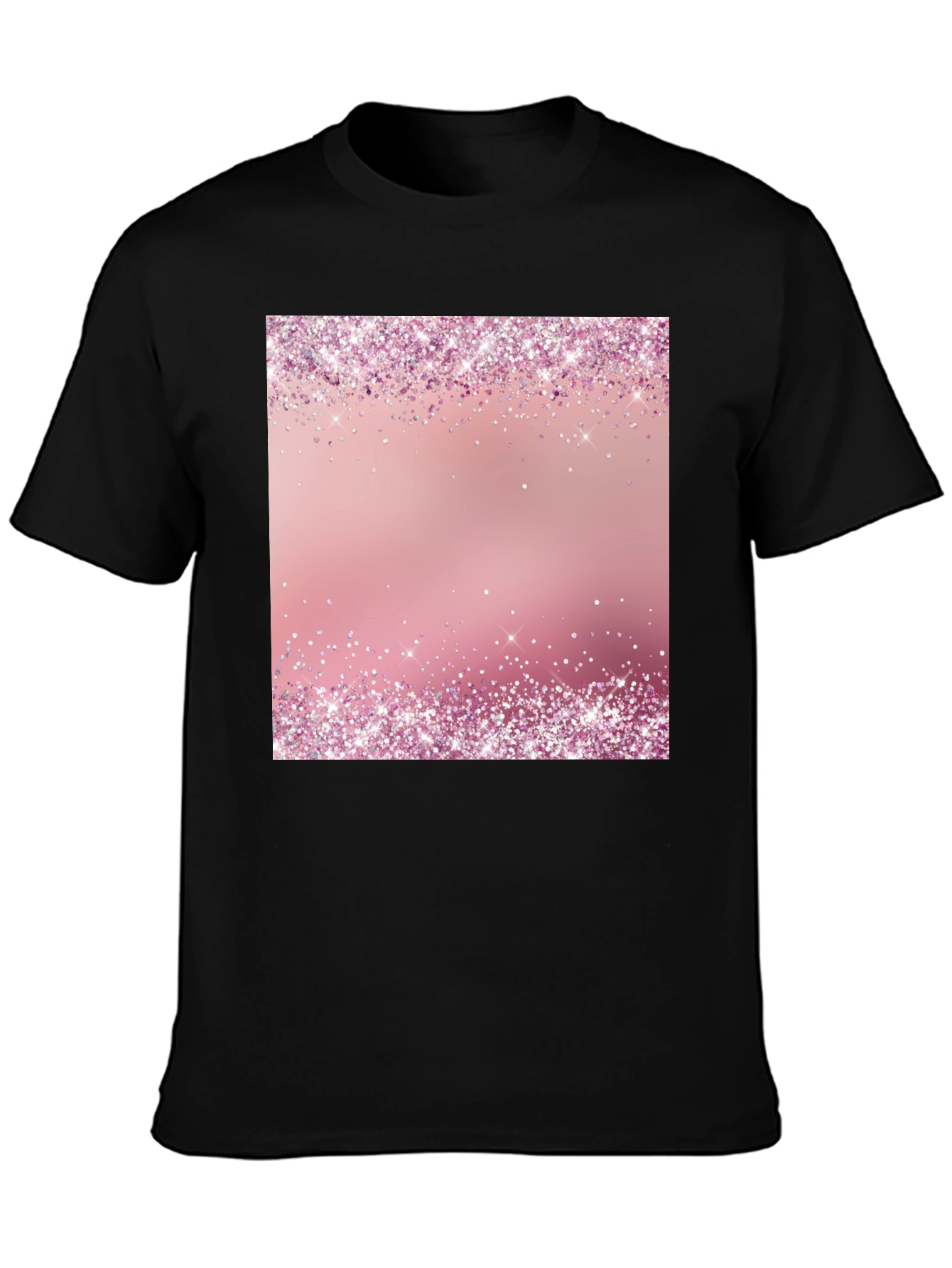 Pink Sparkle T-Shirt - Trendy Party Style