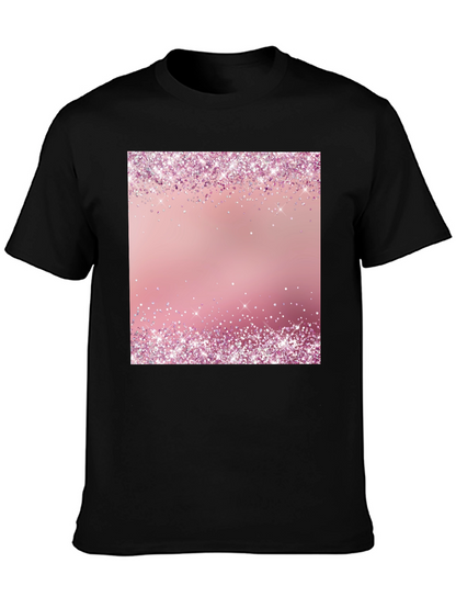 Pink Sparkle T-Shirt - Trendy Party Style
