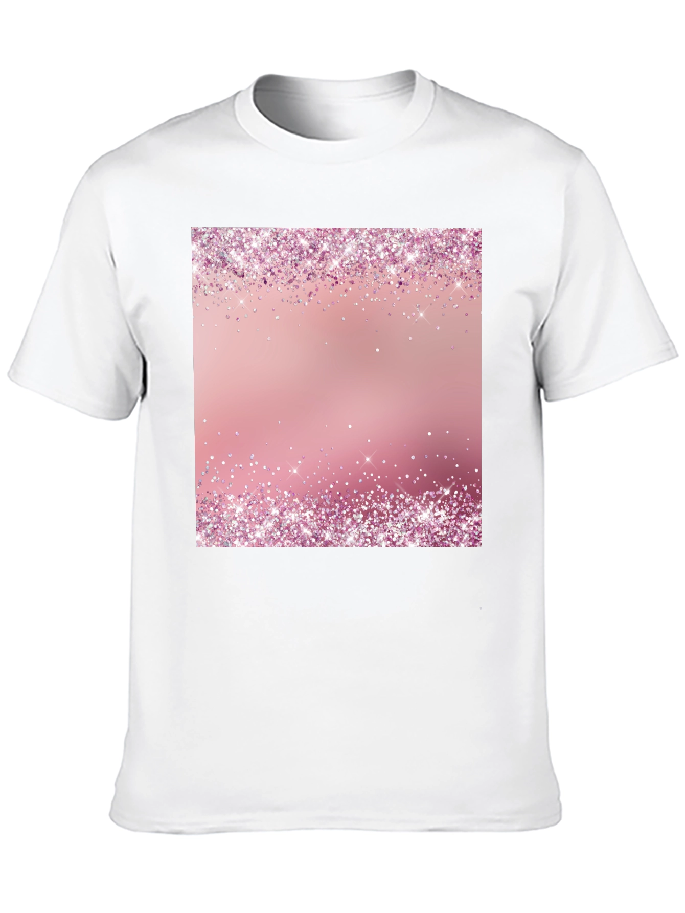 Pink Sparkle T-Shirt - Trendy Party Style