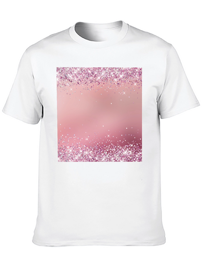Pink Sparkle T-Shirt - Trendy Party Style