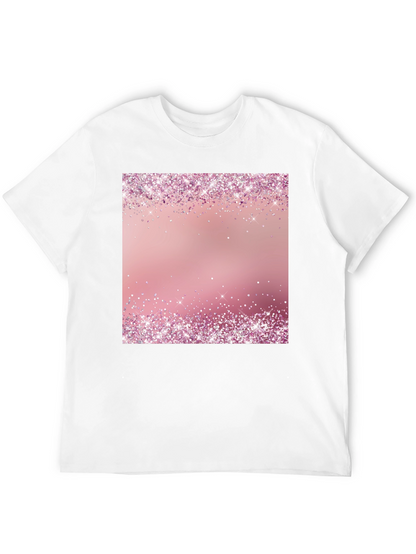 Pink Sparkle T-Shirt - Trendy Party Style
