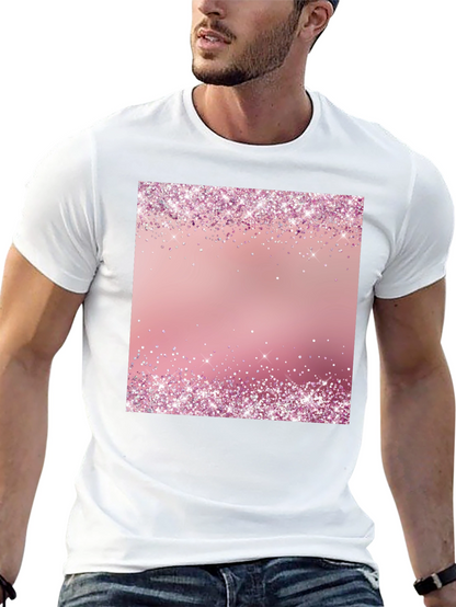 Pink Sparkle T-Shirt - Trendy Party Style