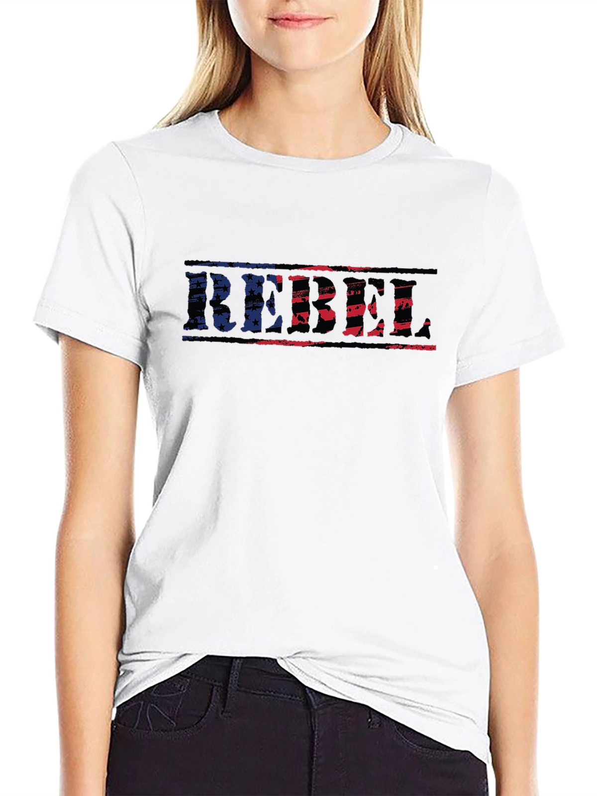 Distressed Patriotic T-Shirt