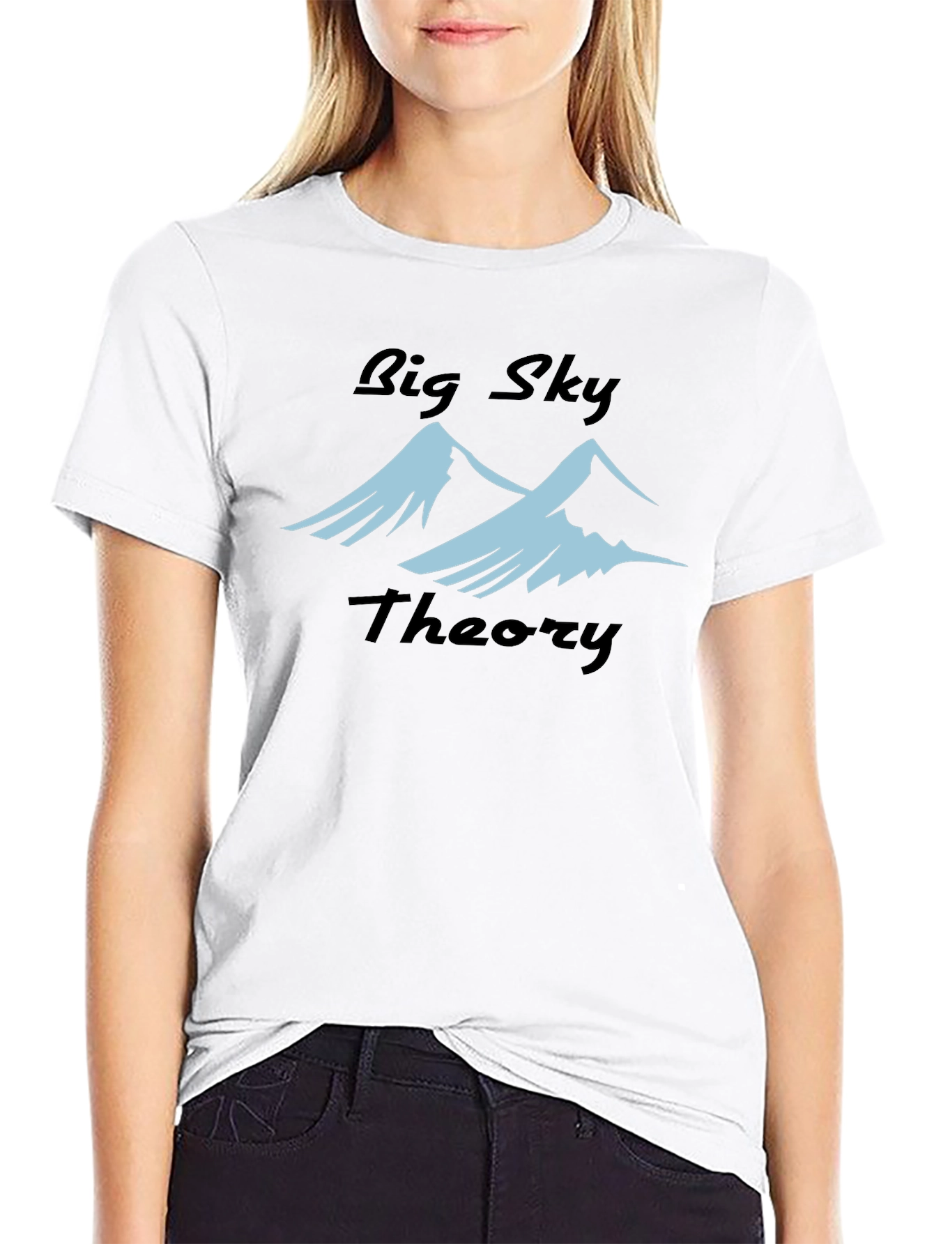 Big Sky Theory Graphic Tee - Black