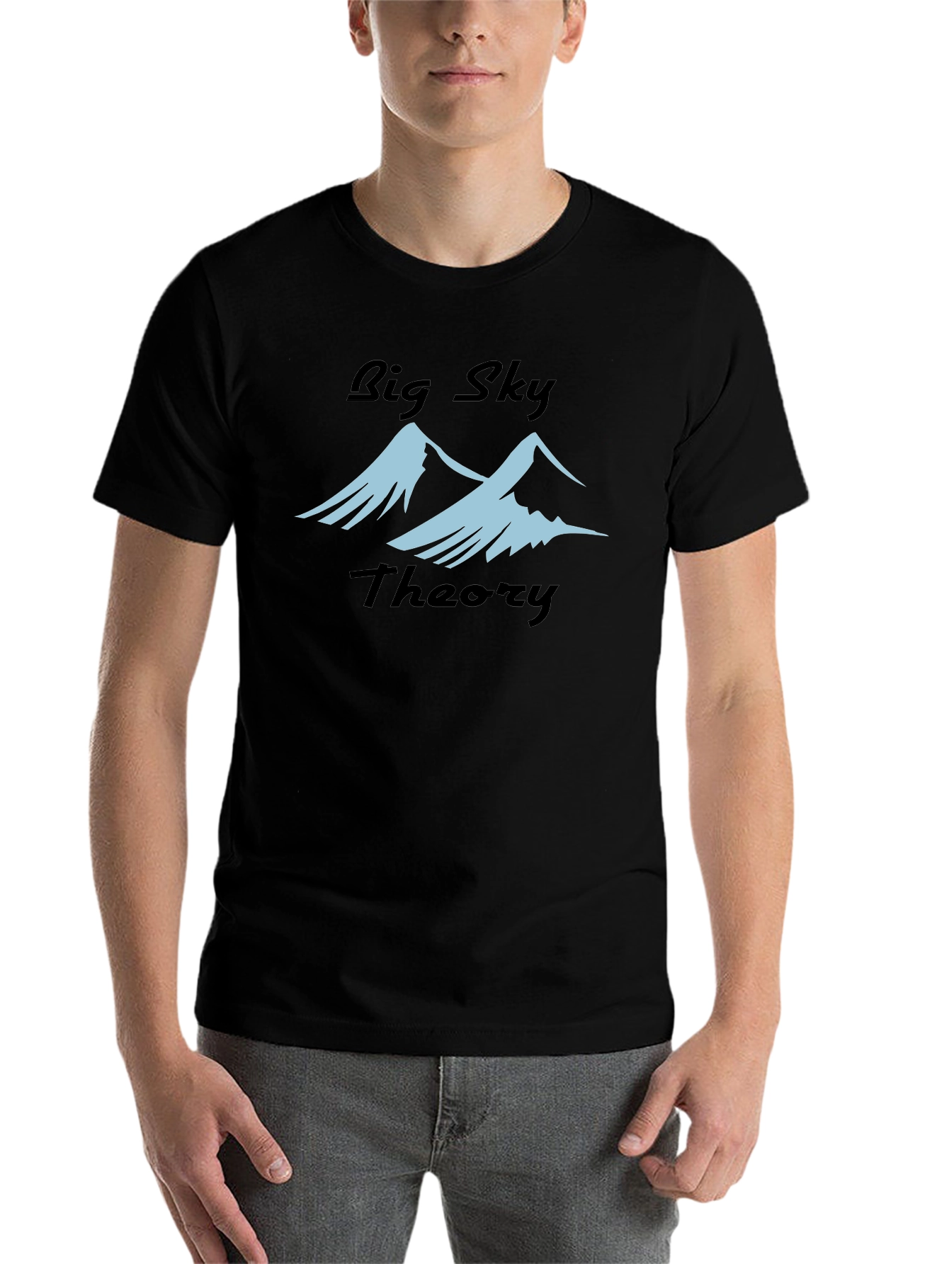 Big Sky Theory Graphic Tee - Black