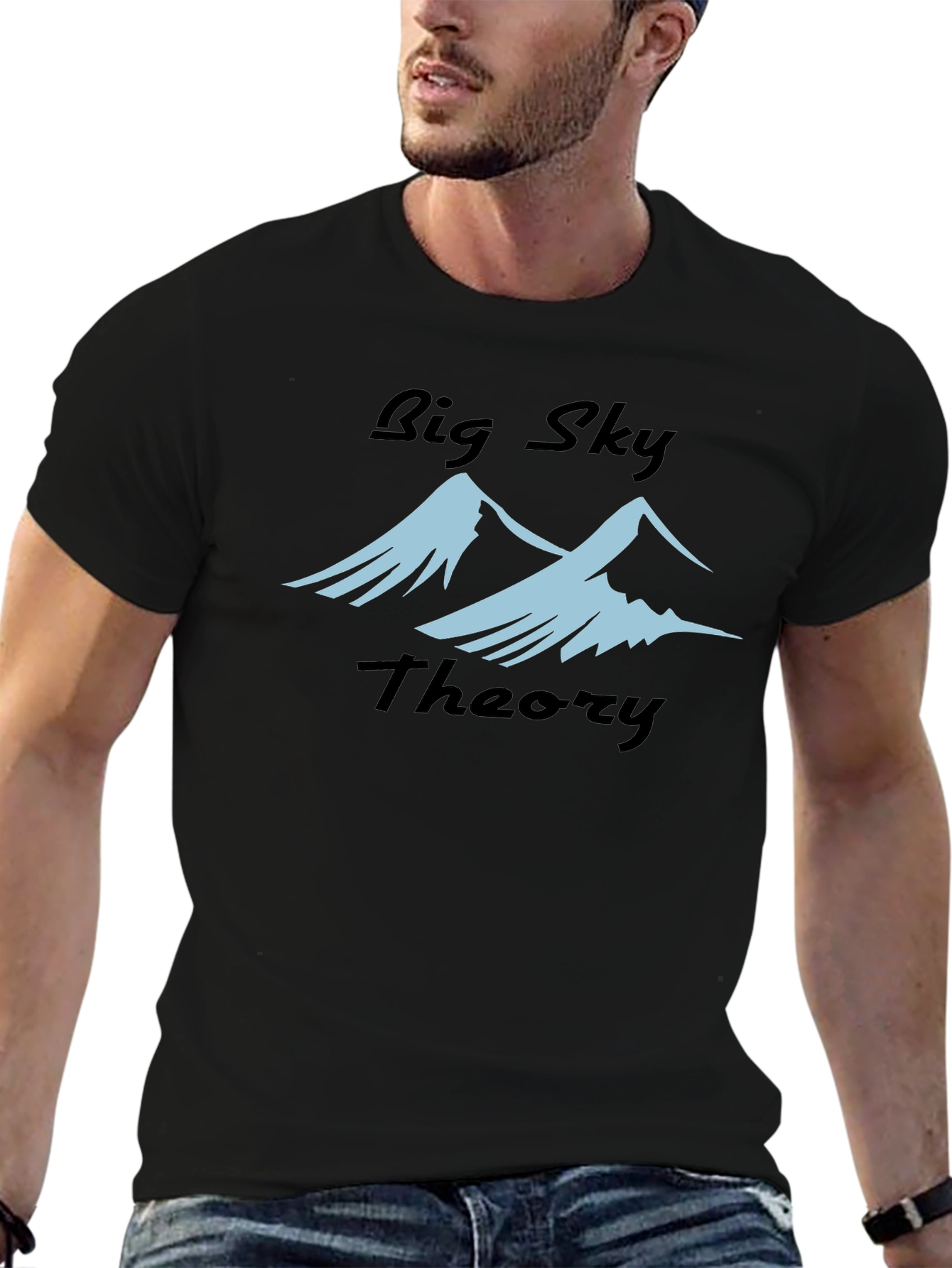 Big Sky Theory Graphic Tee - Black