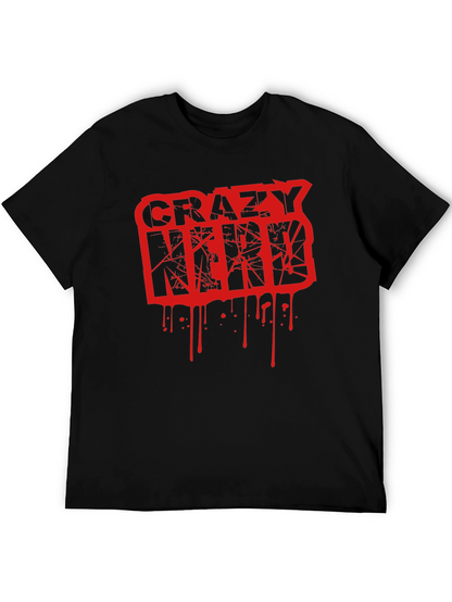 Crazy Nerd Graphic T-Shirt
