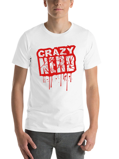 Crazy Nerd Graphic T-Shirt