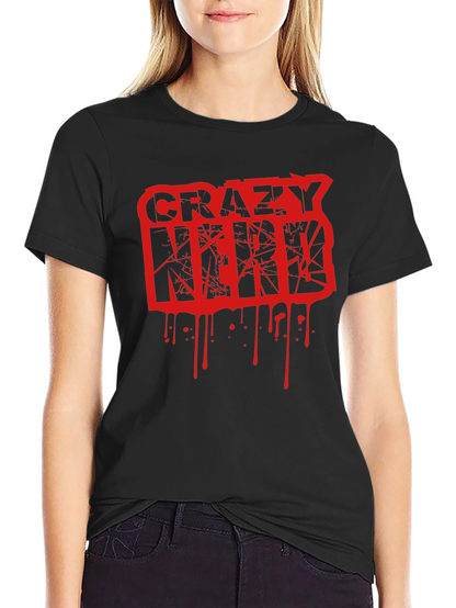 Crazy Nerd Graphic T-Shirt