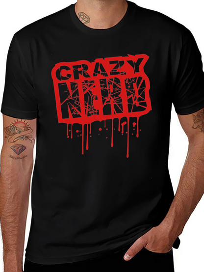 Crazy Nerd Graphic T-Shirt