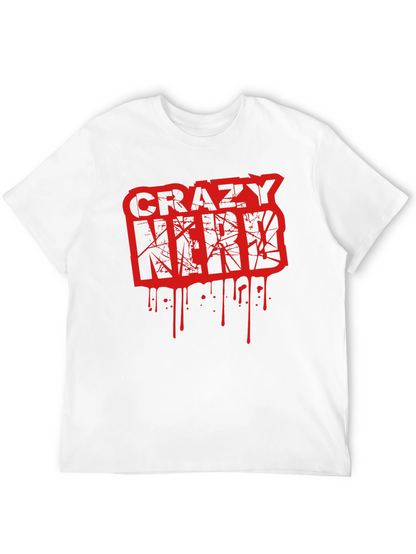 Crazy Nerd Graphic T-Shirt