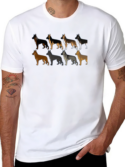 German Shepherd Dogs T-Shirt - Stylish Pet Lover Tee