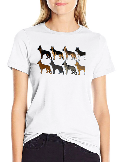 German Shepherd Dogs T-Shirt - Stylish Pet Lover Tee
