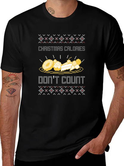 Christmas Calories Dont Count Graphic Tee
