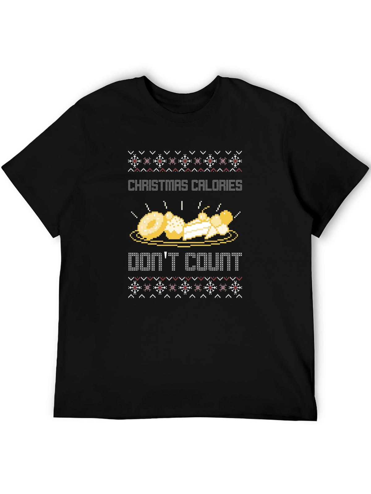 Christmas Calories Dont Count Graphic Tee