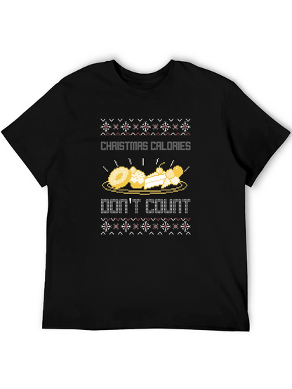 Christmas Calories Dont Count Graphic Tee