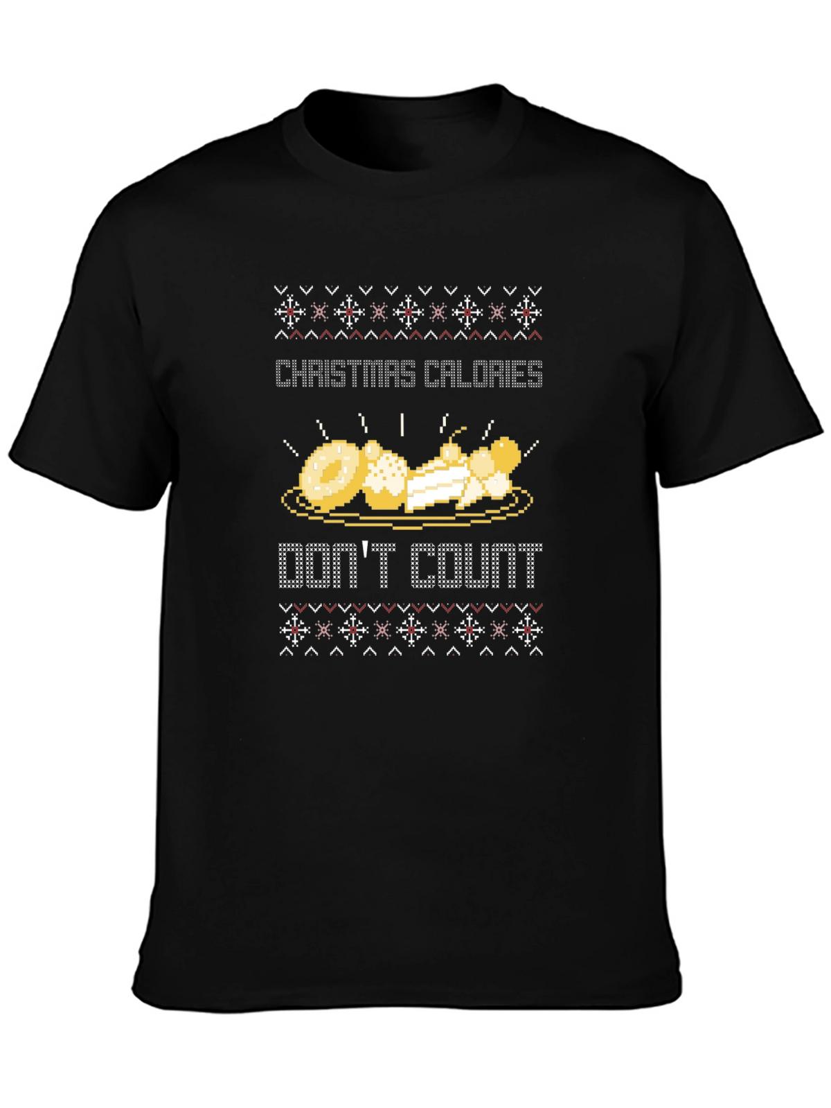 Christmas Calories Dont Count Graphic Tee