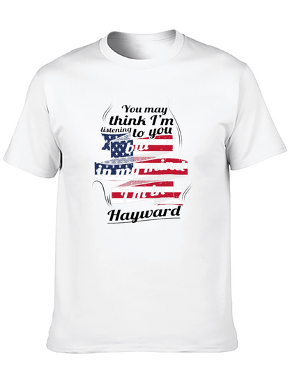 Hayward Mind T-Shirt Patriotic USA Flag
