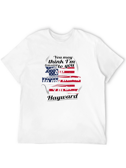 Hayward Mind T-Shirt Patriotic USA Flag