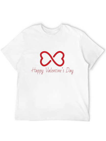 Happy Valentines Day Infinity Heart T-Shirt