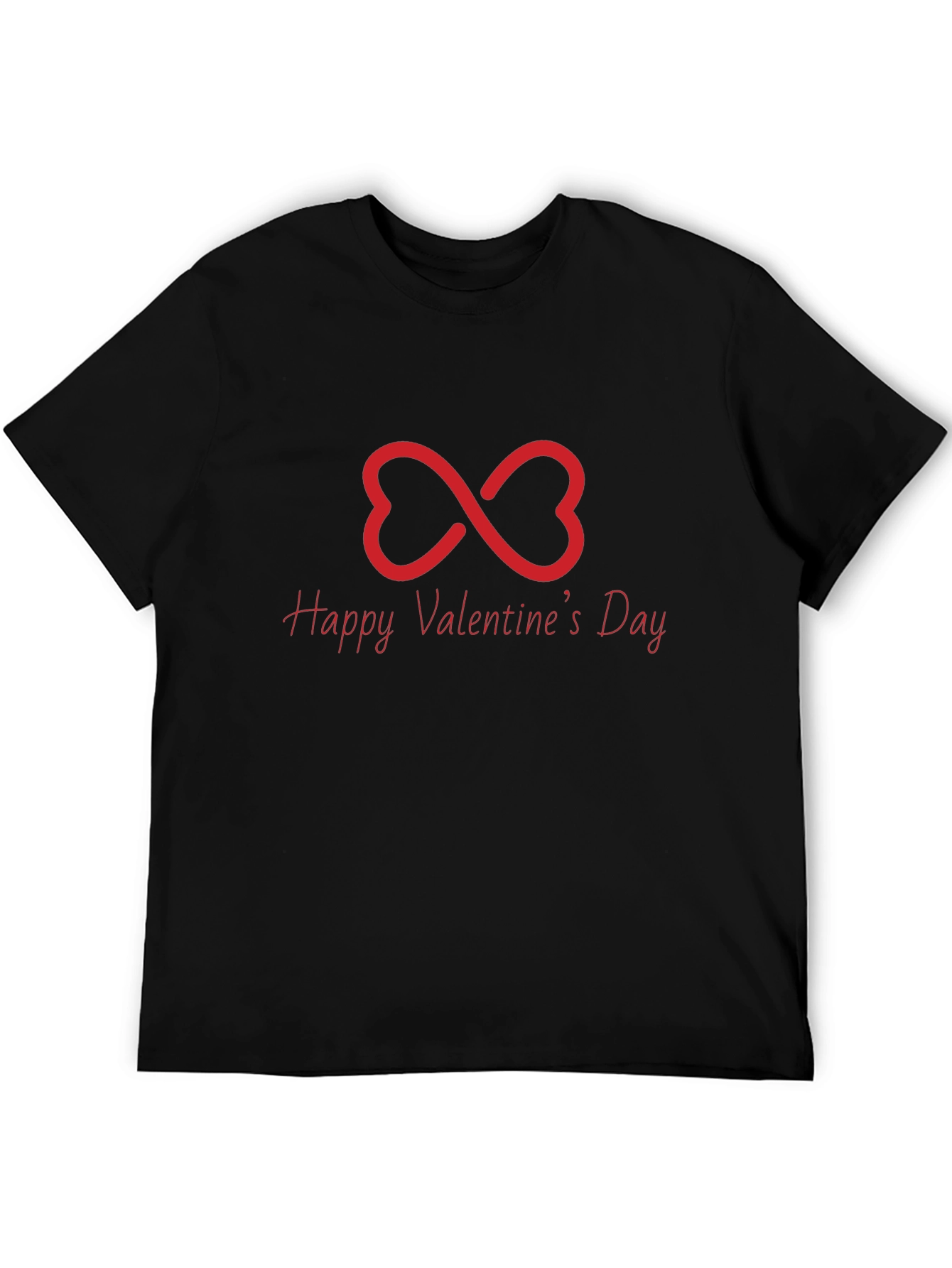 Happy Valentines Day Infinity Heart T-Shirt