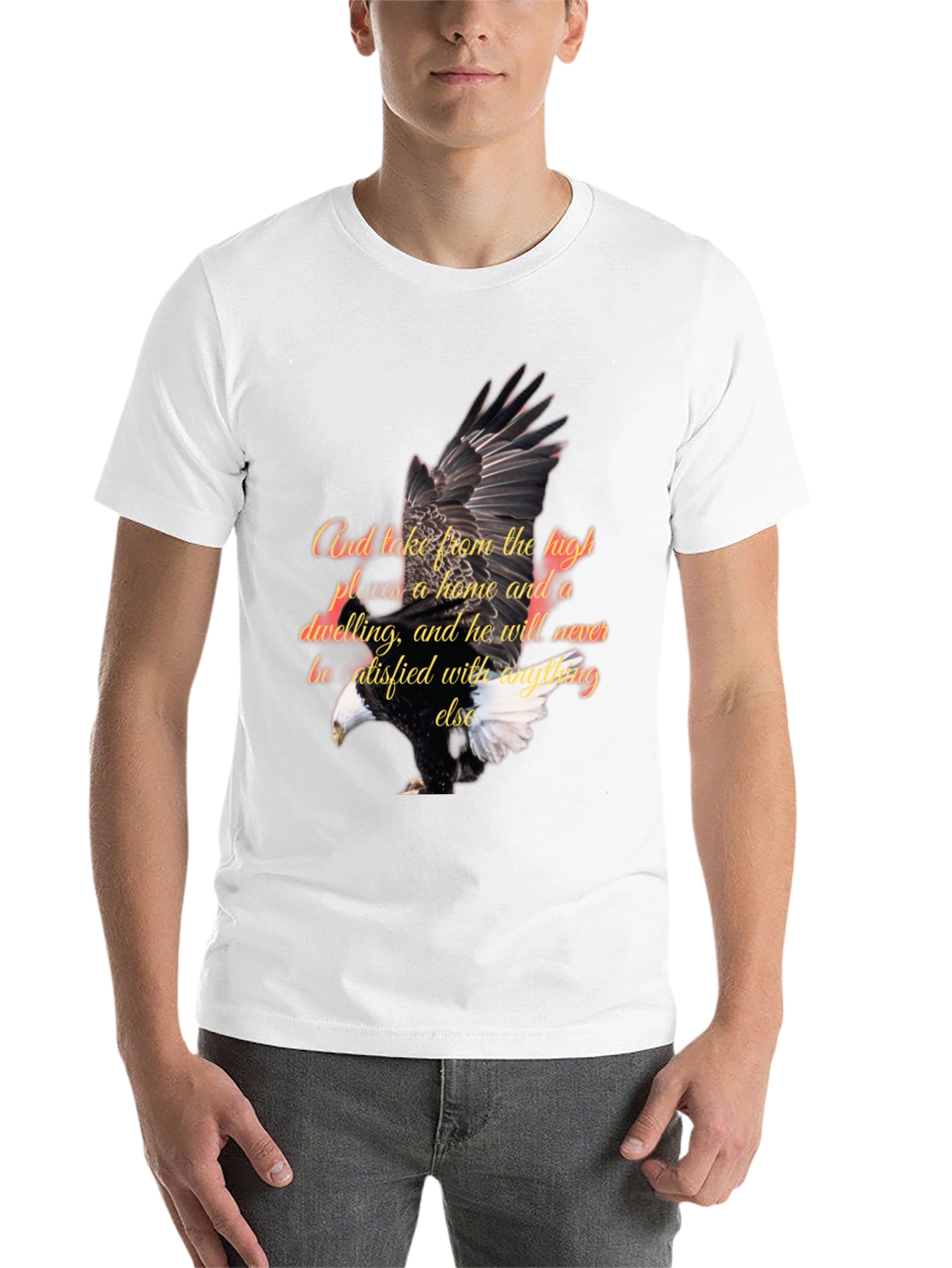 Eagle Graphic Print T-Shirt