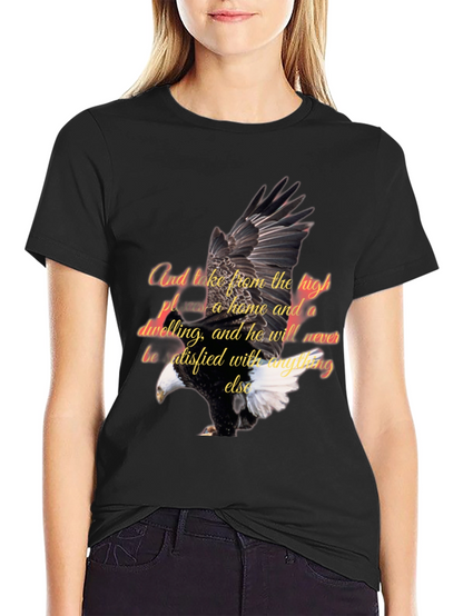 Eagle Graphic Print T-Shirt