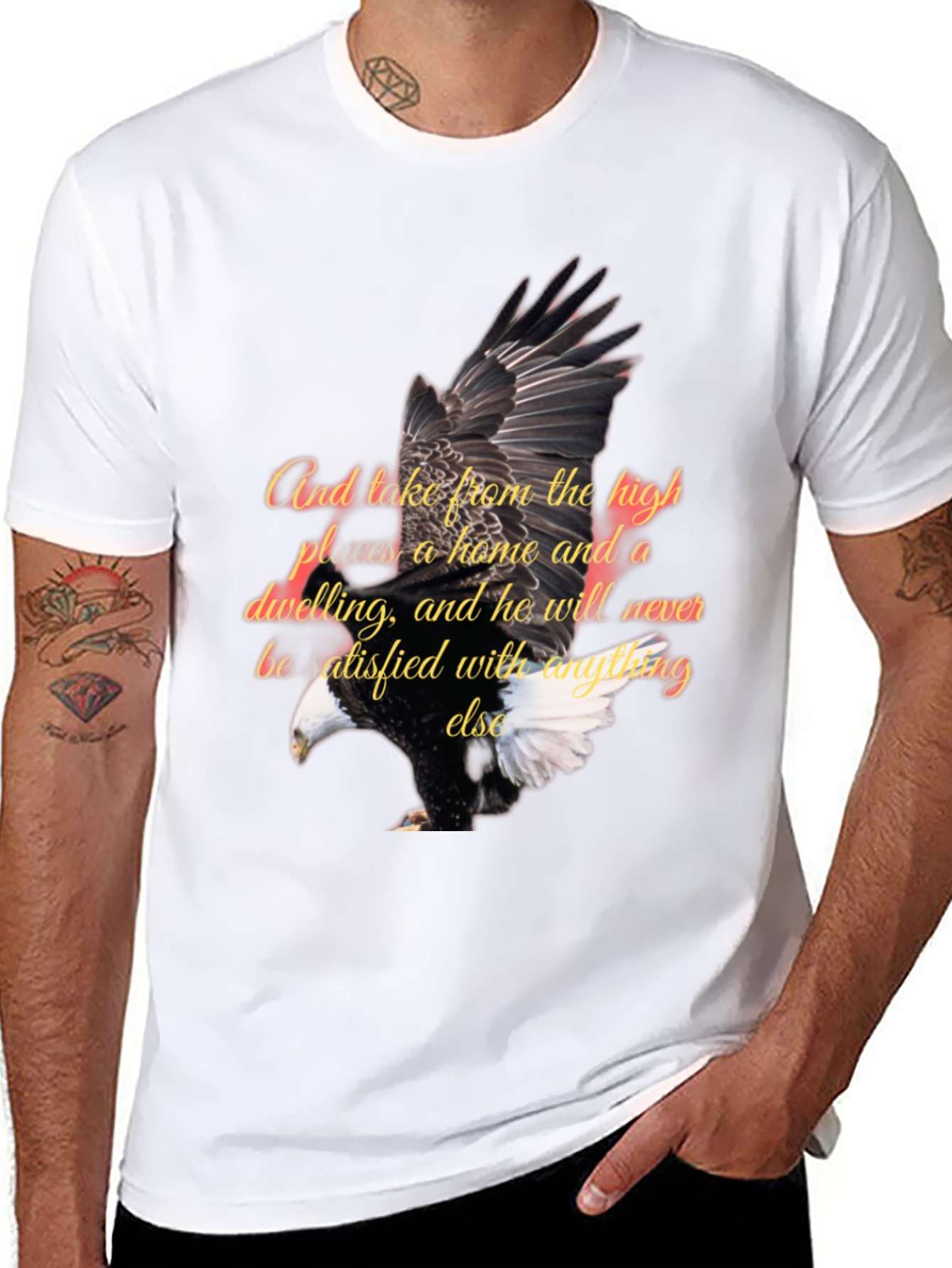 Eagle Graphic Print T-Shirt