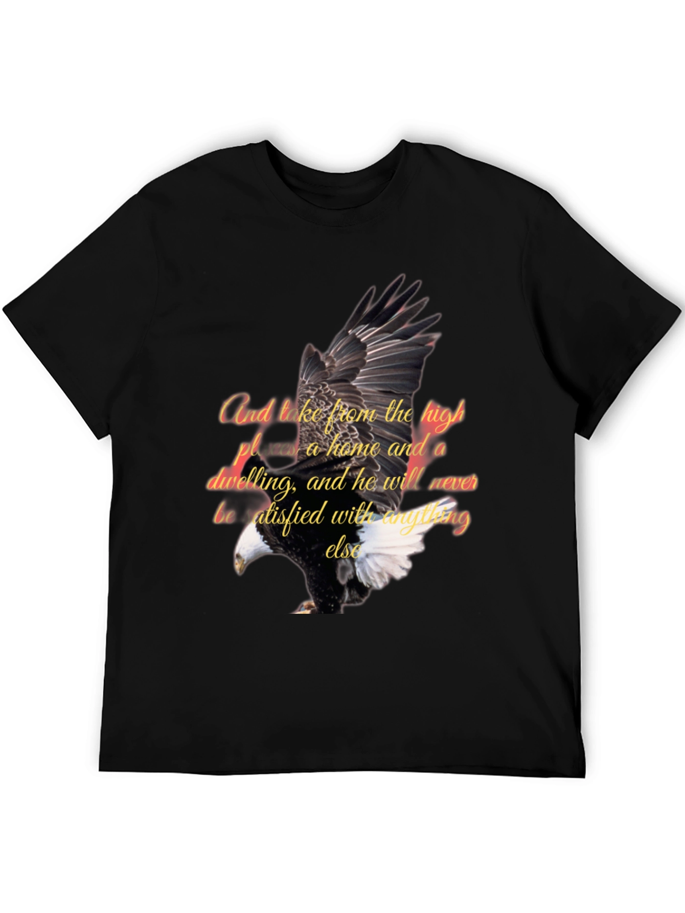 Eagle Graphic Print T-Shirt