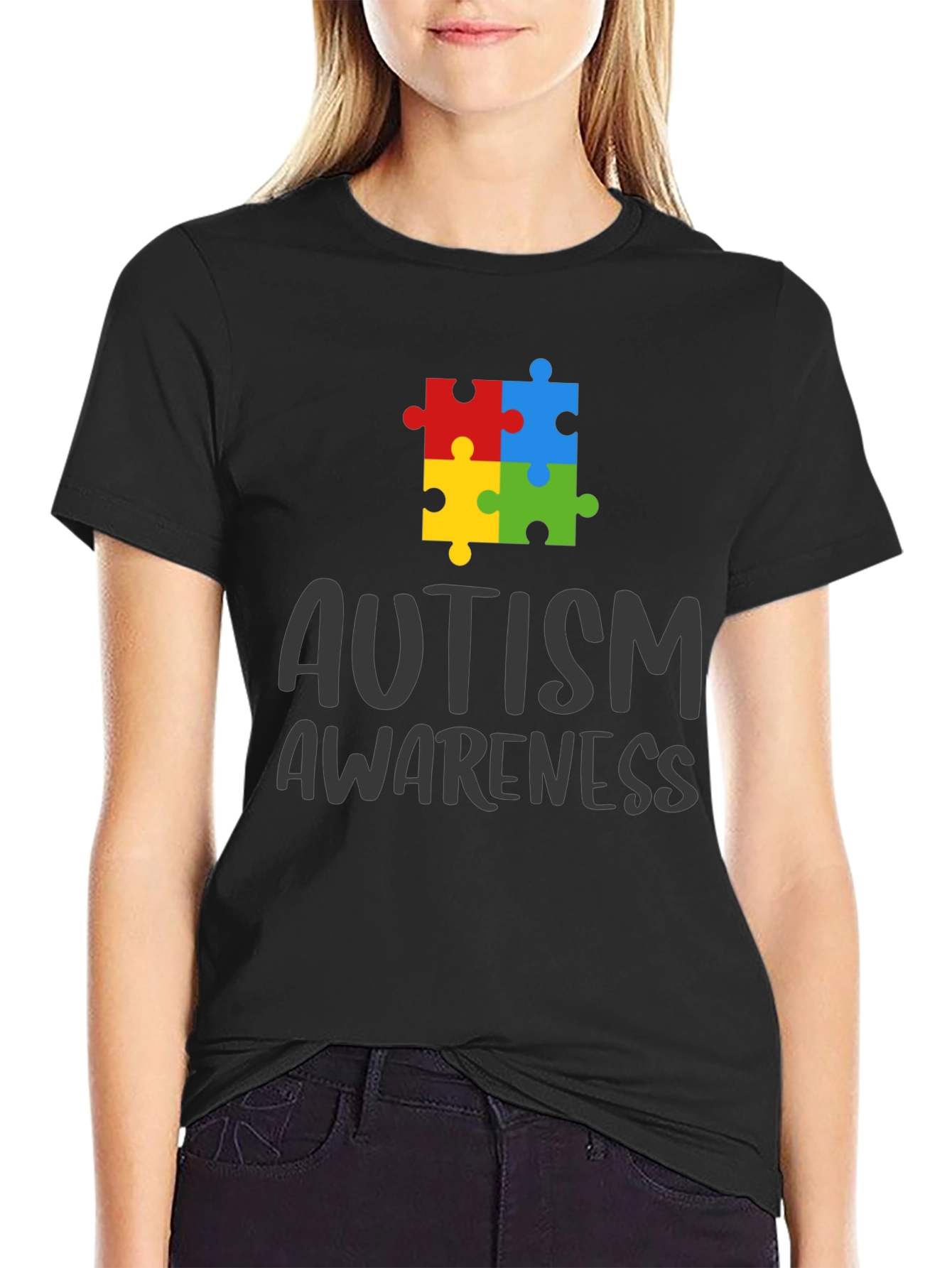 Autism Awareness Puzzle Piece T-Shirt