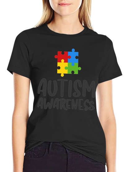 Autism Awareness Puzzle Piece T-Shirt