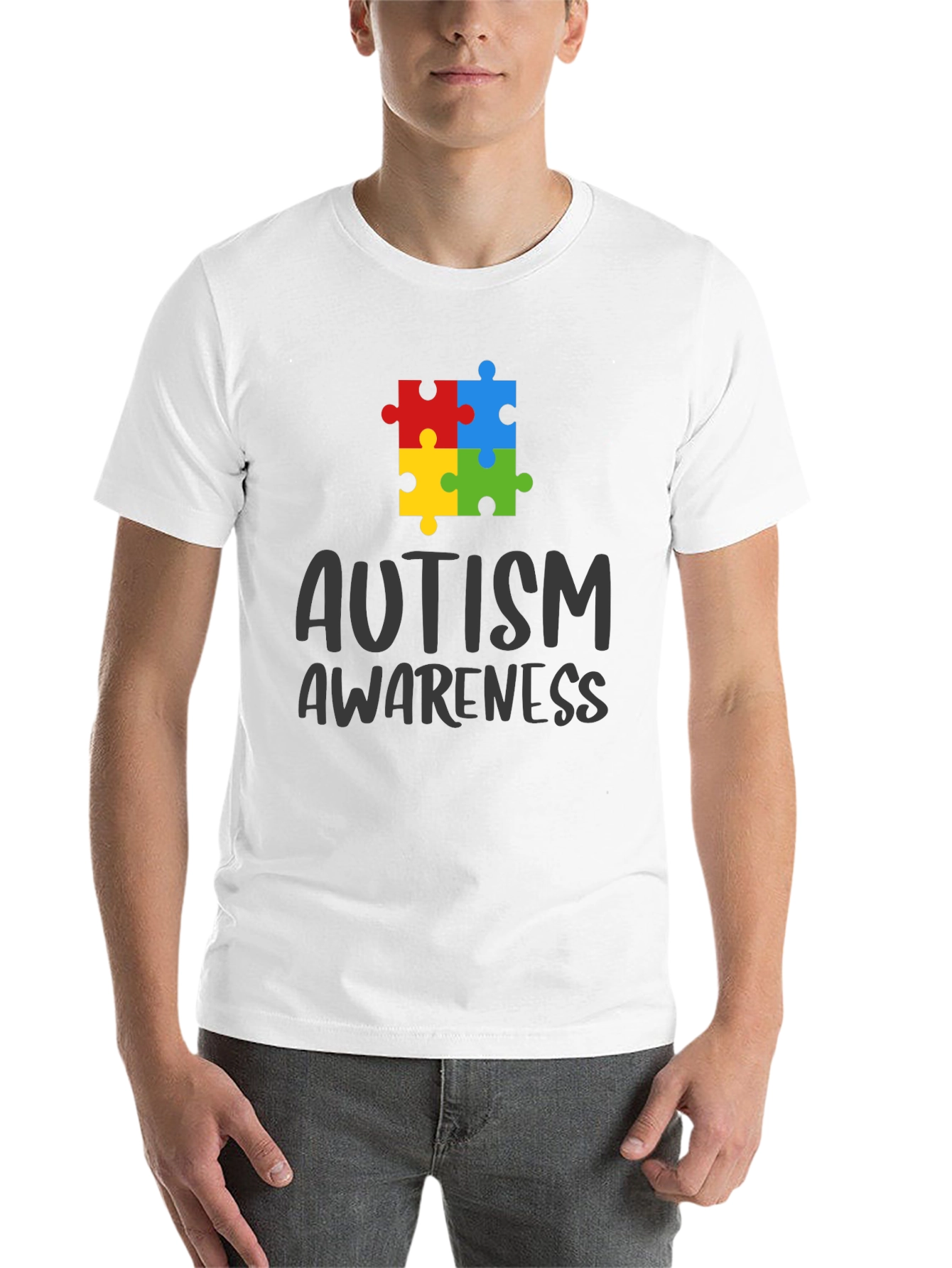 Autism Awareness Puzzle Piece T-Shirt