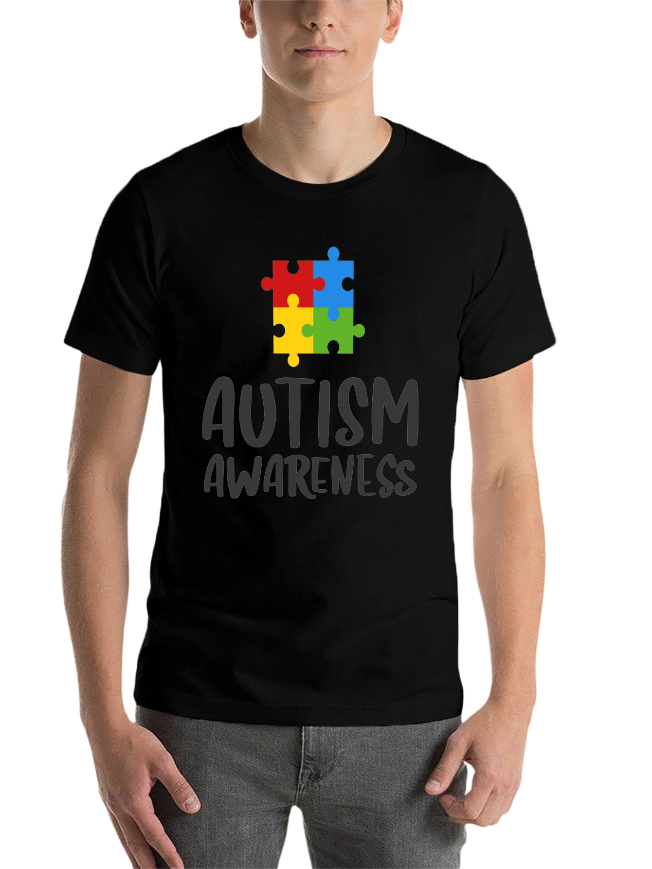Autism Awareness Puzzle Piece T-Shirt
