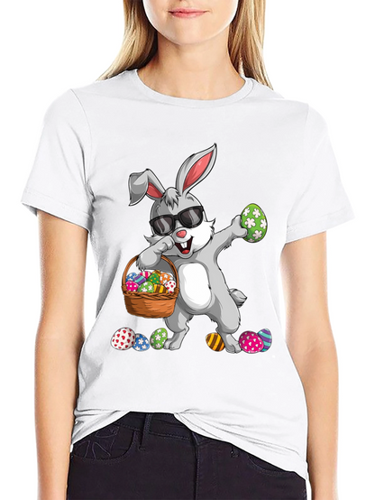 Easter Bunny Dabbing T-Shirt