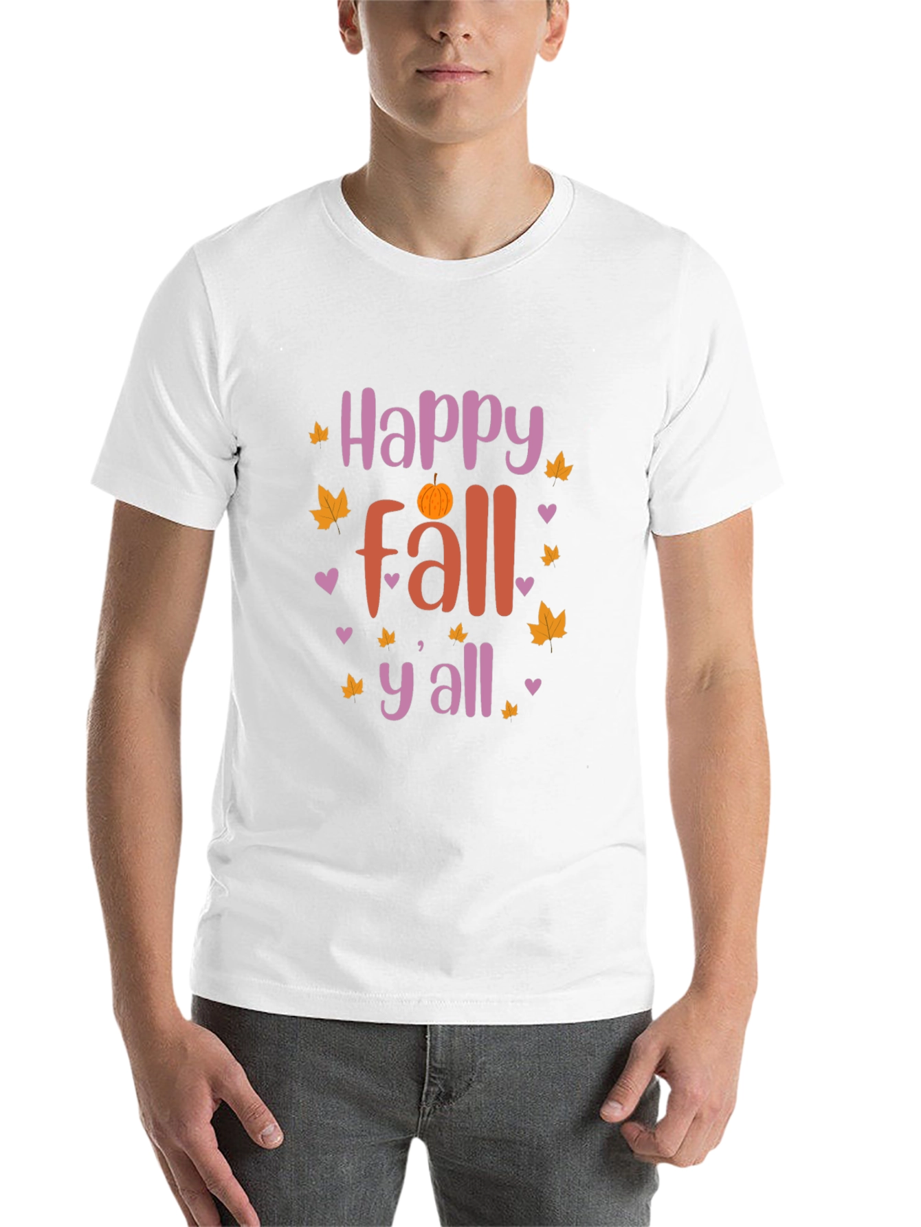 Happy Fall Yall T-Shirt - Autumn Season