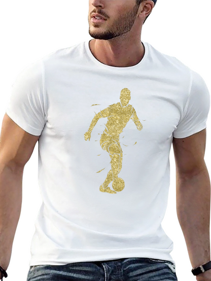 Soccer Player Graphic T-Shirt