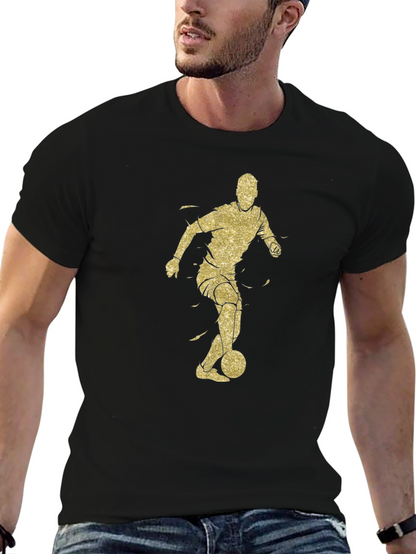 Soccer Player Graphic T-Shirt