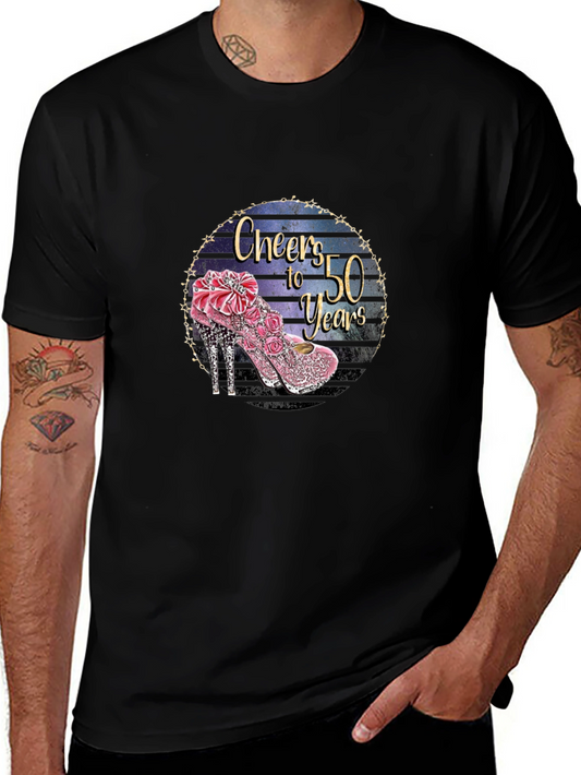Cheers to 50 Years Graphic T-Shirt