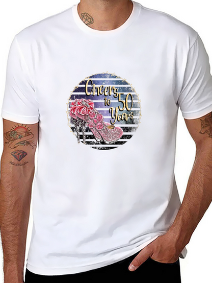 Cheers to 50 Years Graphic T-Shirt