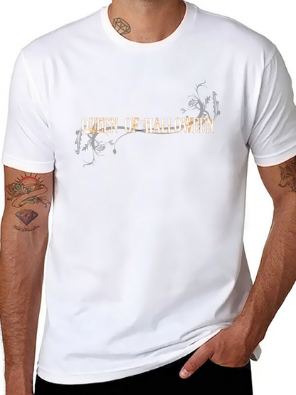 Queen of Halloween Black T-Shirt
