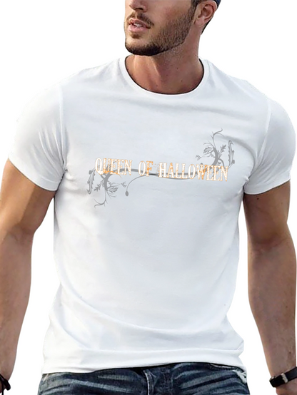 Queen of Halloween Black T-Shirt