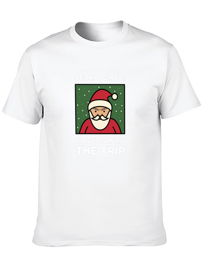 Naughty Save Santa Trip Graphic Tee