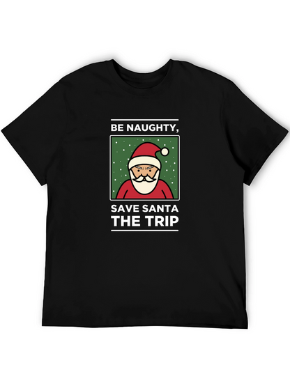 Naughty Save Santa Trip Graphic Tee